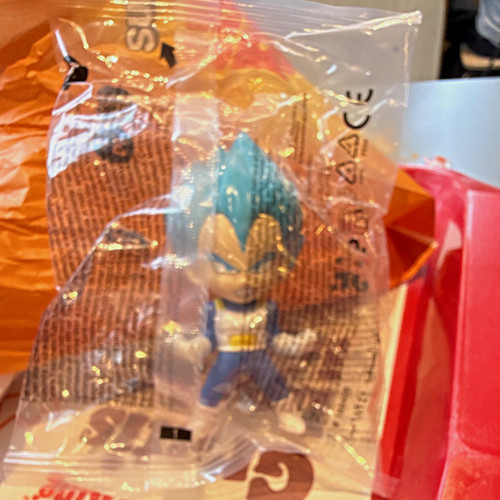 Super vegeta figur burger - super,