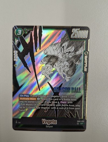 Dragon ball super - dragon, card