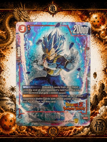 Dragon ball tcg vegeta - dragon,